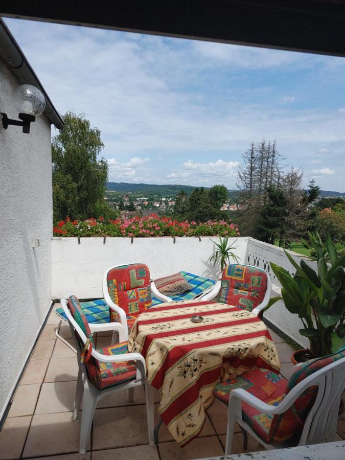 Ferienwohnung Mit Aussicht Saarbrucken Bagian luar foto